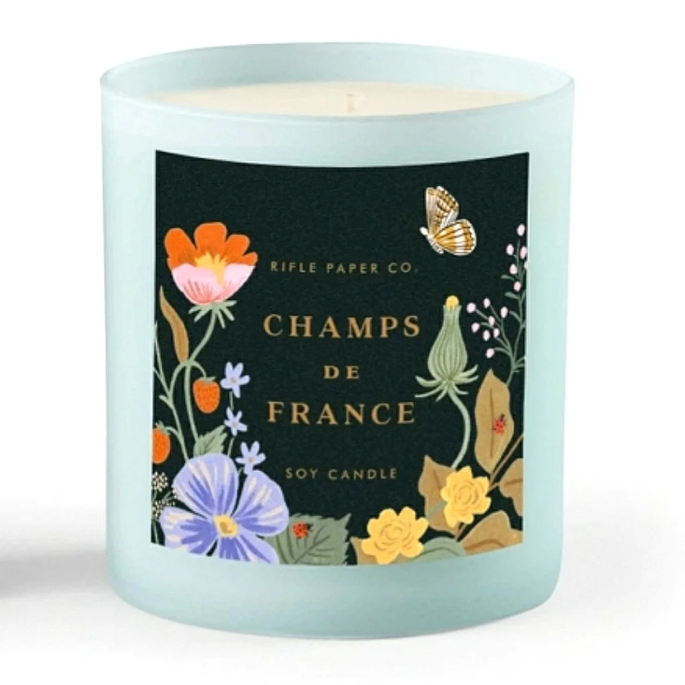❤️BUY 5 GET 3 FREE Rifle Paper CO. CHAMPS de FRANCE Soy Candle, 9.5 oz